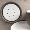 Accessori Bagno in Argilla con Interno Bianco Made in Italy - Antonella