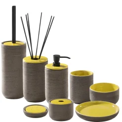 Accessori Bagno in Argilla Smaltata Realizzati a Mano in Italia - Antonella