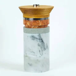 Accessori per Aperitivo Strumenti Cocktail in Marmo, Legno e Acciaio - Normanno
