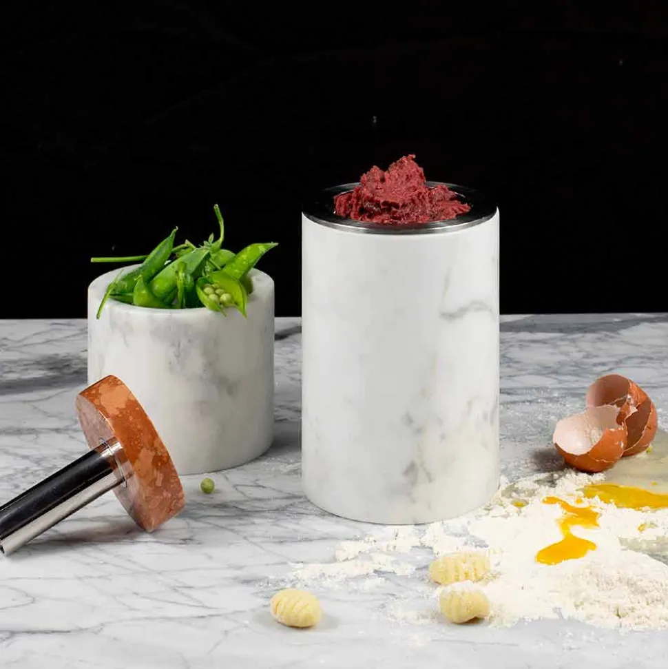 Accessori Salvaspazio per Cucina Strumenti in Marmo, Legno e Acciaio - Astoria