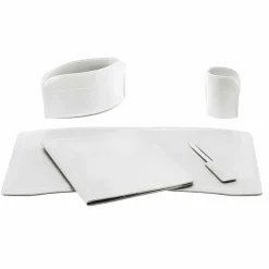 Accessori Ufficio per Scrivania Made in Italy in Cuoio Rigenerato - Brando