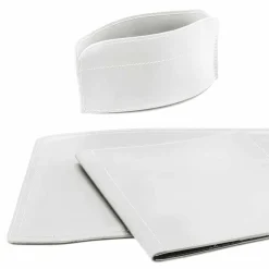 Accessori Ufficio per Scrivania Made in Italy in Cuoio Rigenerato - Brando
