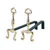 Alari Camino Altezza 32 cm in Ottone Made in Italy - Panda