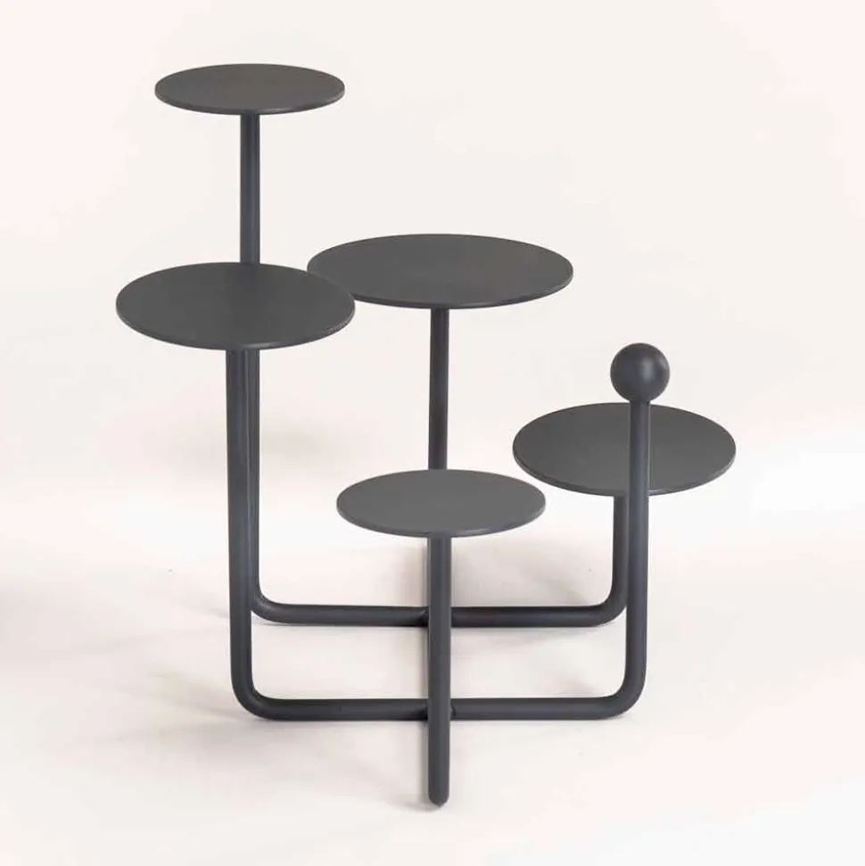 Alzatina per Dolci di Design in Acciaio Verniciato Made in Italy - Pennellope