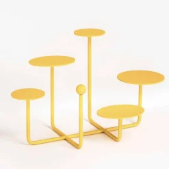 Alzatina per Dolci di Design in Acciaio Verniciato Made in Italy - Pennellope