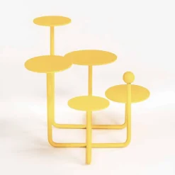 Alzatina per Dolci di Design in Acciaio Verniciato Made in Italy - Pennellope