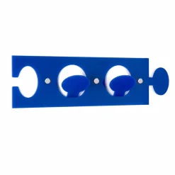 Appendiabiti da Muro Colorato in Plexiglass con 2 Ganci 3 Pezzi - Fratack