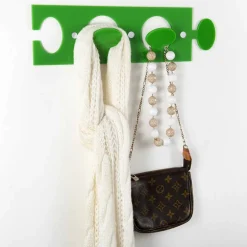 Appendiabiti da Muro Colorato in Plexiglass con 2 Ganci 3 Pezzi - Fratack