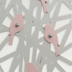 Appendiabiti da Muro in Legno Colorato dal Design Moderno - Alberuccell