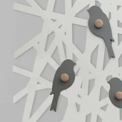 Appendiabiti da Muro in Legno Colorato dal Design Moderno - Alberuccell