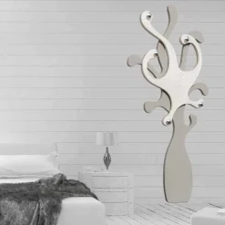 Appendiabiti da parete di design con effetto madreperla Corey