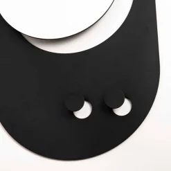 Appendiabiti da Parete Moderno in Acciaio con Specchio Made in Italy - Pilippo