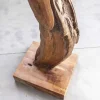 Appendiabiti da Terra con Struttura e Pioli in Teak Massello - Abete