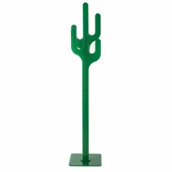 Appendiabiti da terra design moderno verde Cactus, made in Italy