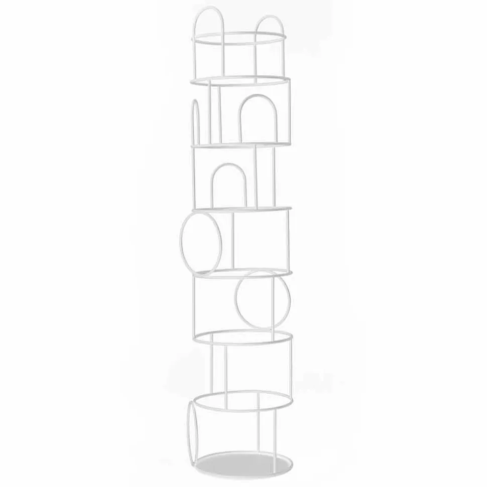 Appendiabiti da Terra di Design in Acciaio Colorato Made in Italy - Vituzzo