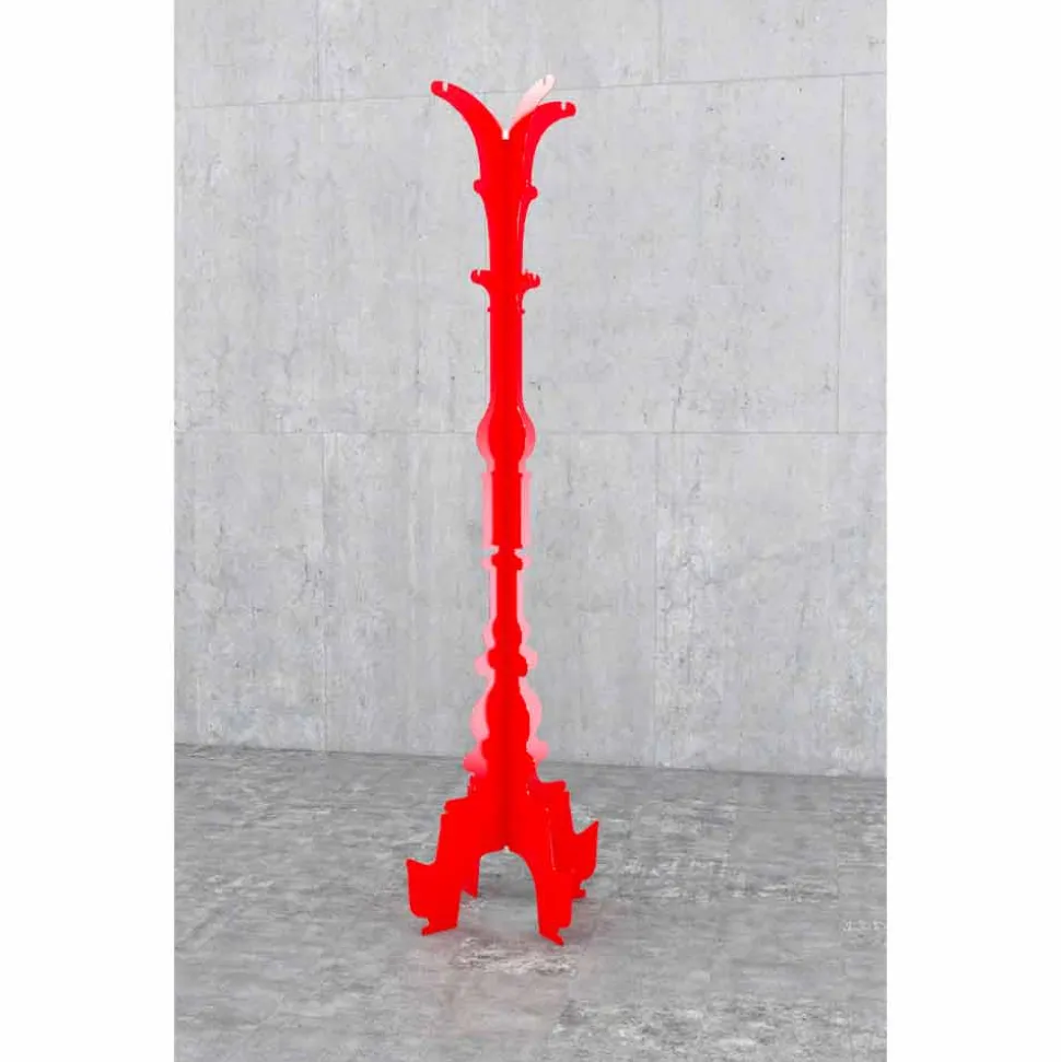 Appendiabiti da terra di design Barokko by Mabele, artigianato Made in Italy