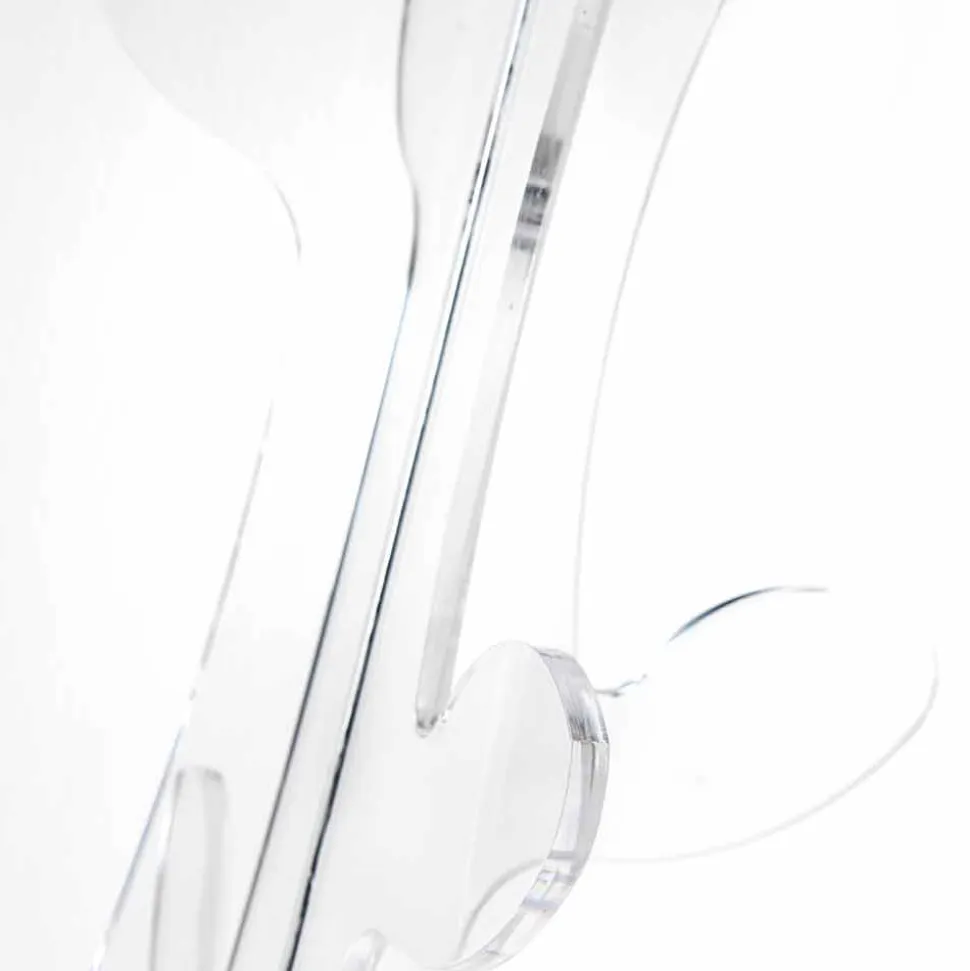 Appendiabiti da Terra in Plexiglass Trasparente Design da Ingresso - Alibi
