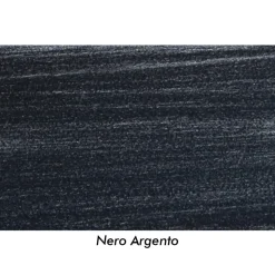 Appendiabiti in Ferro Tubolare Finitura Nero Argento Made in Italy - Puntina
