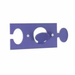 Appendini da Parete in Plexiglass Colorato Design Moderno 4 Pezzi - Fratack