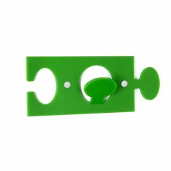 Appendini da Parete in Plexiglass Colorato Design Moderno 4 Pezzi - Fratack