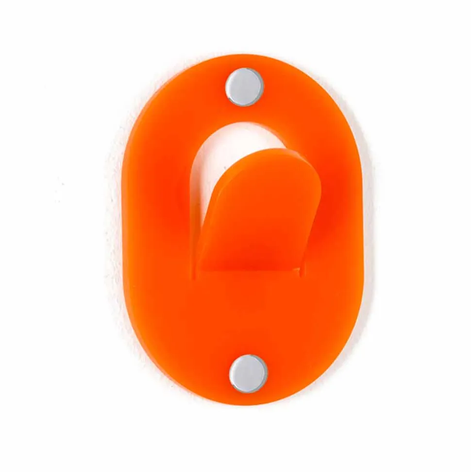 Appendino da Parete in Plexiglass Colorato 5 Pezzi Design a Clip - Freddie