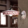 Applique a Muro Vintage Ferro Ceramica Fatta a Mano Traforata - Alessandria