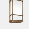 Applique a Parete Vintage a 2 LED in Ottone e Plexiglass - Quadro by Il Fanale