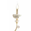 Applique Classica 3 Luci in Porcellana e Vetro Soffiato Lusso - Eteria