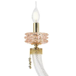 Applique Classica 3 Luci Vetro Artigianale Lusso Made in Italy - Saline