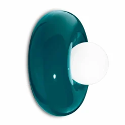 Applique con Diffusore in Vetro Opalino Made in Italy - Bumbum
