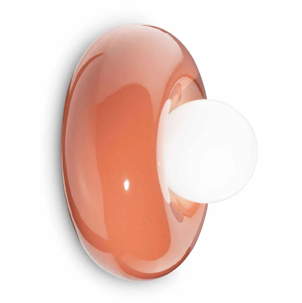 Applique con Diffusore in Vetro Opalino Made in Italy - Bumbum