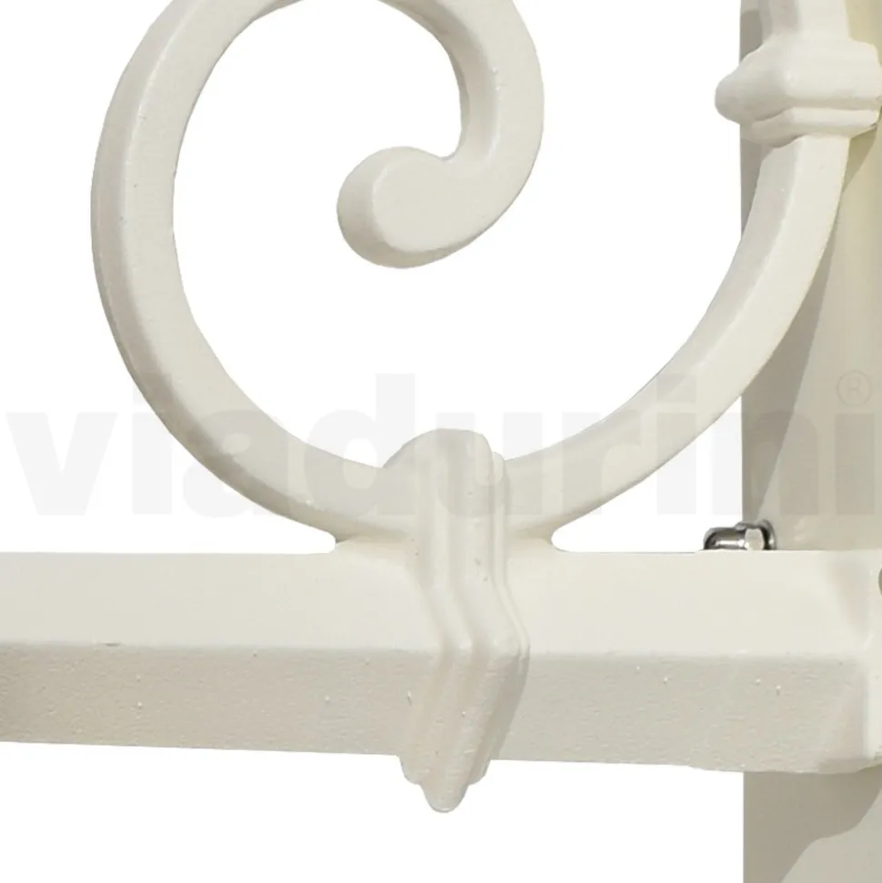 Applique da Esterno Vintage in Alluminio e Ottone Made in Italy - Adela