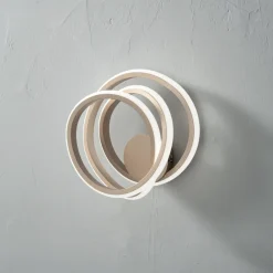 Applique da Parete in Metallo Oro Design Moderno Camera da Letto - Point