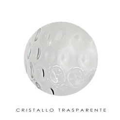Applique da Parete in Vetro Incamiciato o Trasparente Made in Italy - Sibilla