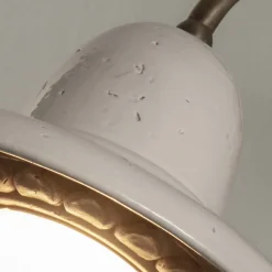 Applique Esterno in Galestro e Metallo Fatta a Mano in Italia - Toscot Spoleto