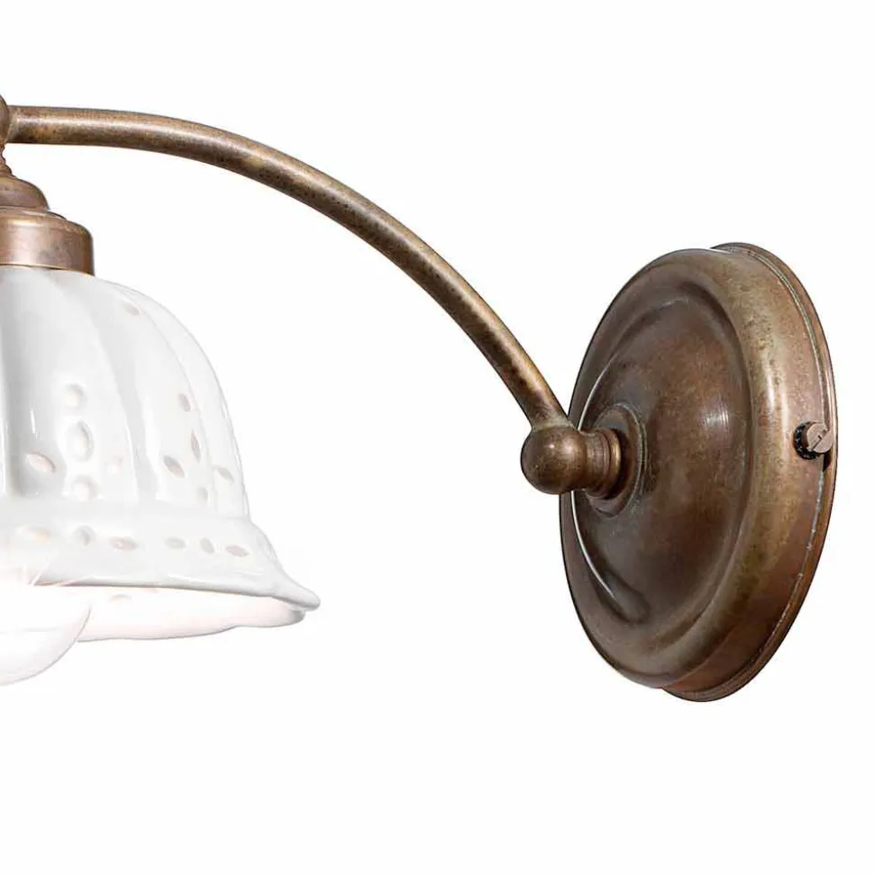 Applique in ceramica design liberty Anita Il Fanale