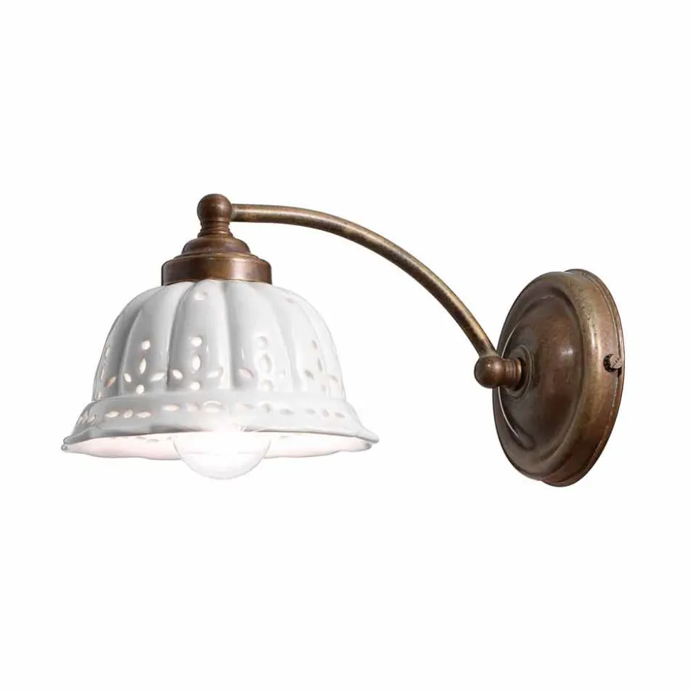 Applique in ceramica design liberty Anita Il Fanale