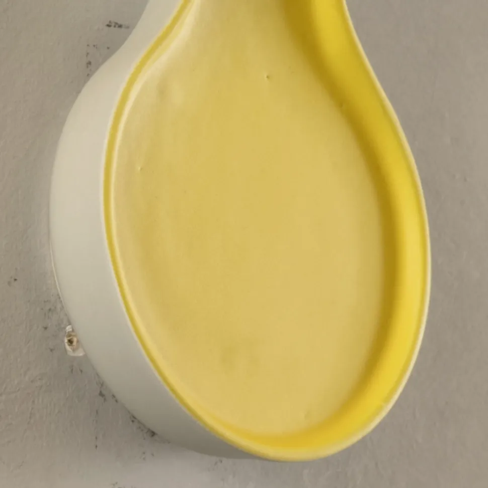 Applique in Ceramica e Alluminio Realizzata a Mano in Italia - Toscot Clover