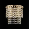 Applique in Ferro Dorato con Strass Made in Italy - Baviera