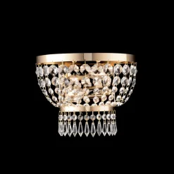 Applique in Ferro Dorato con Strass Made in Italy - Austria