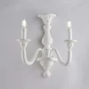 Applique in Legno con Paralumi a Candela Made in Italy - Siena