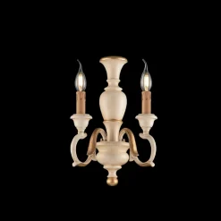 Applique in Legno Finiture Bianco o Avorio Made in Italy - Firenze