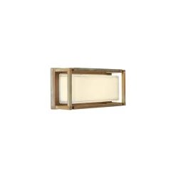Applique in Ottone Vintage Interamente Realizzata in Italia - Cristallo