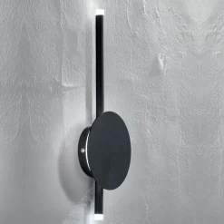 Applique LED di Design Moderno in Metallo Bianco, Nero o Oro - Lancetta