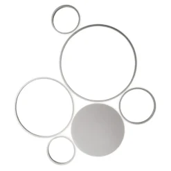 Applique LED Moderna in Metallo Verniciato Finitura Oro o Argento - Punto