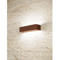 Applique Led per Interni in Alluminio Bianco, Nero o Corten - Renella