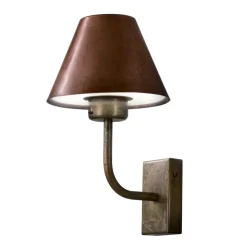 Applique Murale da Esterno in Ottone e Rame Made in Italy - Spada
