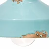 Applique vintage a faretto in ceramica fatta a mano Sandra Ferroluce