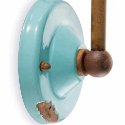 Applique vintage a faretto in ceramica fatta a mano Sandra Ferroluce