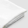 Asciugamano da Bagno in Lino Pesante Bianco Lusso Italiano Artigianale - Jojoba